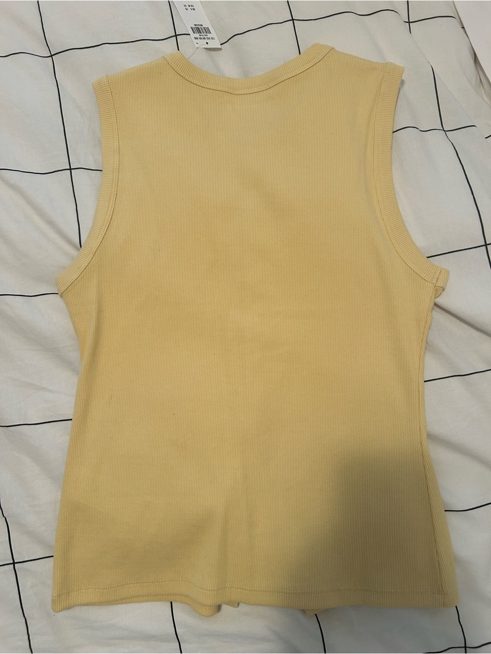 Button Front Tank Top - Picture 2 of 2